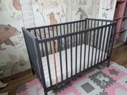 Łóżeczko Woodies antracytowe 60x120