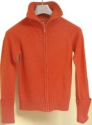 SWETER damski dziewczęcy golf pomarańczowy HOUSE M