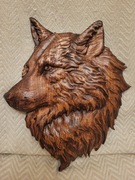 Płaskorzeźba "Wilk"