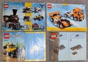 Lego instrukcja do LEGO CREATOR 31015, 31017, 31100, 31041