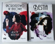 MORDERSTWO W MIŁOWIE BESTIA MINICKA ALICJA Kryminał Retro KOMPLET BDB