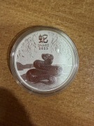 Srebrna moneta 1 oz Rok Węża 2025 – Lunar III – srebro 9999