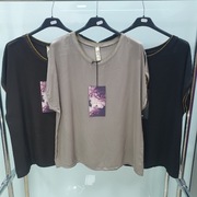 Idealna Bluzka Lux Luna - Wiskoza i Rayon - Przewiewna i Komfortowa!