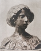 Grafika do oprawienia – Henryk Glicenstein: Portret córki