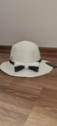 Stylowy kapelusz słomkowyna lato- Ciekawy Ecru