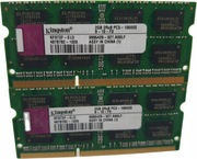 Pamięć RAM DDR3 Kingston 4GB 2x 2GB PC3 10600s
