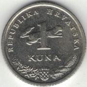 Chorwacja 1 kuna 2017 - 22,5 mm - nr 1