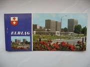 Elbląg - album/książeczka, 6 pocztówek, 1977 rok
