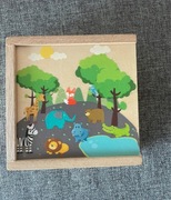 Drewniana gra memory