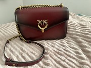 Torebka Pinko Leather shoulder bag CUPIDO MESSENGER