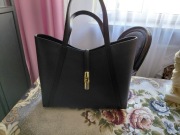 Skórzana torebka shopper FURLA Goccia