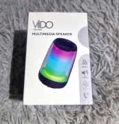 Vido Sound Bezprzewodowy głośnik speaker z Funkcją LED NOWY
