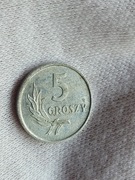 5 groszy 1958 rok