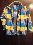 Komplet dziecięcy narciarski rozm. 134 na narty lub sanki 