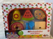 Fat Brain Toys Zestaw piknikowy w koszyku