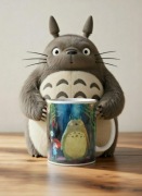 Mój sąsiad Totoro Studio Ghibli manga anime prezent kubek Ceramiczny 