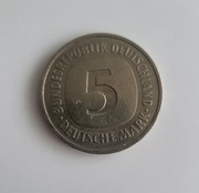 NIEMCY - RFN, 5 MARK, 1975 G