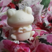 Świeczka sojowa "Żabka serce" - Vanilla Amour", Robea