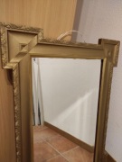 Lustro Barokowe w drewnianej ramie