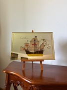 Lustro dekoracyjne Santa Maria Sailing Through The Centuries XX w Loft