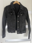 Czarna katana kurtka jeansowa rozm. 34 XS F&F