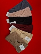 Ciepła opaska pleciona 