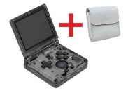 Anbernic RG35XX SP Black transparent + 64GB microSD + pokrowiec RG35XXSP