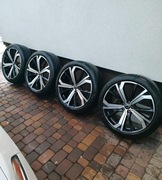 Koła Lato 255/40 R21 VOLVO 5 double spoke black diamond