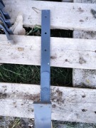 GAMRAT STAL grafitowy - Uchwyt rynnowy 125mm metalowy / PROSTY