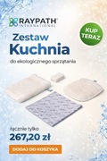 Zestaw na Start Kuchnia Sunbeam Rękawica biała mydło z nanosrebrem 