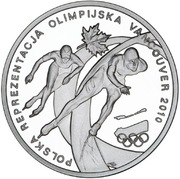Moneta 10 zł Polska Reprezentacja Olimpijska Vancouver 2010
