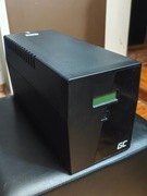 GREEN CELL UPS 2000VA 1200W USZKODZONY + 2 AKUMULTORY SPRAWNE