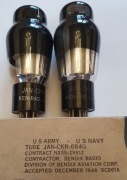 6B4G Ken-Rad NOS JAN-CKR x2 Wojskowe Para Lampy USA 6A3 6S4S 2A3