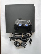 Konsola ps4 zestaw oryginał + gry Assassin's Creed, Horizon Zero Down