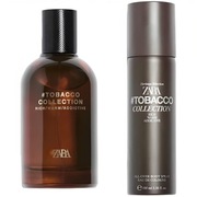 ZARA TOBACCO RICH WARM 100ML WODA TOALETOWA + WODA KOLOŃSKA ZESTAW PERFUM