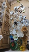 Stara porcelana szkło kryształy PRL