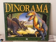 Dinorama ,Mike Taylor , książka o dinozautach 3D