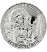 2oz Krew Elfów - Wiedźmin -  2 uncje Ag 9999 The Witcher Blood of Elves
