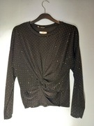 Bluzka dzianinowa błyszcząca rozmiar 40/42