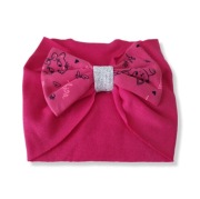 Turban dziecięcy z kokardą 