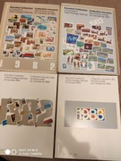 dwa katalogi kanadyjskich znaczków pocztowych z 1982 i 1983 roku