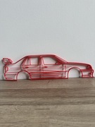 Dekoracja Ścienna Volkswagen Jetta Sylwetka Samochodu Ozdoba Na Ścianę 