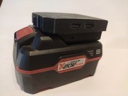 Adapter baterii Parkside X20V Team Powerbank USB QC3.0 FastCharge 24W