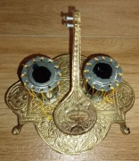 MOSIĘŻNA FIGURKA INSTRUMENTY BANJO BĘBNY