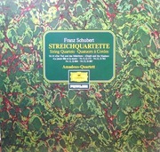 Franz Schubert, Amadeus-Quartett – Streichquartette box 3lp ( NM-/NM)