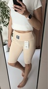 Bikery Kolarki legginsy prążek Wysoki stan jakość Premium r.M