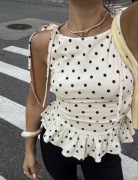 Bluzka damska nowa rozmiar M w groszki