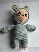 labubu z włóczki maskotka