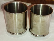 nierdzewne kubki na sztucce 