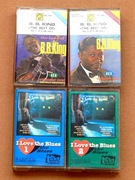 Zestaw 4 kaset bluesowych B.B. King, I love the blues